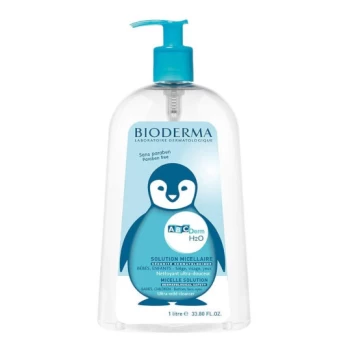 Bioderma - Micellar water for baby´s sensitive skin ABCDerm (H2O Micelli Solution) 1000 ml