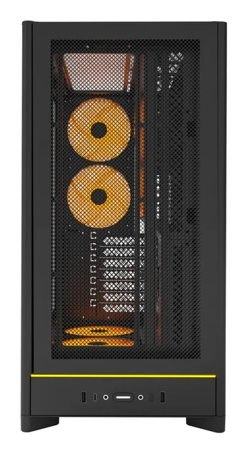 Montech HS01 PRO PC-Gehäuse, Midi-Tower, ATX, aRGB, Tempered Glass - juodas