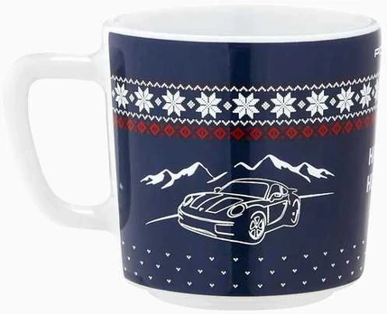 PORSCHE kolekcininko espresso puodelis Nr. 2 – Kalėdos