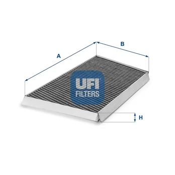 Filtras, salono oras UFI 54.131.00