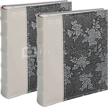 Album B 10x15/200M Flower-2, silver 2pcs