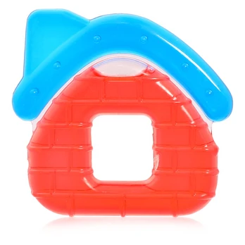 Kramtukas su vandens užpildu Lorelli House Red, 1 vnt.