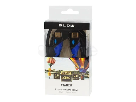 HDMI - HDMI Blow Mėlyna kabelis 3m