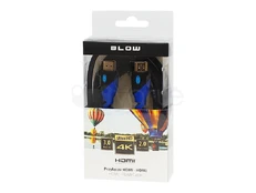 HDMI - HDMI Blow Mėlyna kabelis 3m kaina
