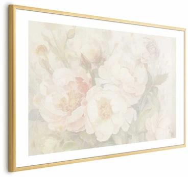 Artgeist Plakatas - Peonies in the Mist