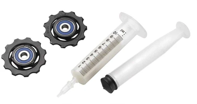 Pavarų perjungėjo dalis SRAM BlackBox Ceramic Bearing Pulleys AeroGlide Road