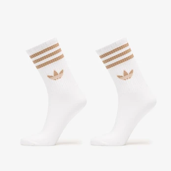 adidas 3-Stripes Crew Socks 3-Pack White/ Cardboard - Dydis L (JV7407 Kojinės)