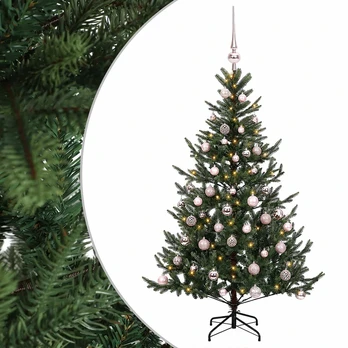 Dirbtinė kalėdinė eglutė su rutuliuku 150 cm 150 LED