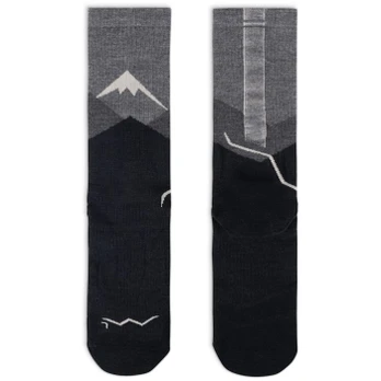 Kojinės Buff MERINO LIGHTWEIGHT CREW SOCK LWC1 GRAPHITE L