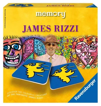 Ravensburger atminties žaidimas „James Rizzi memory®“, 2–8 žaid., nuo 8 m.