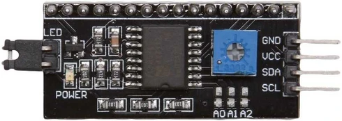 I2C LCD ekrano valdiklis