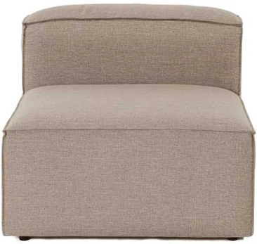 1 sėdynės sofa Fora O1 - Brown