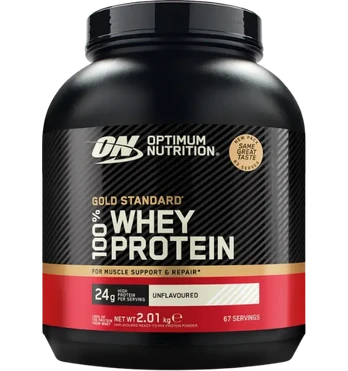 Optimum Nutrition 100% Whey Gold Standard, Unflavoured, 2010 g