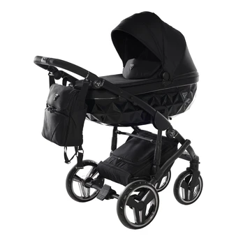 Junama Basic V3 Black Vežimėlis 2 in 1