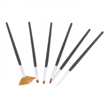 Nagų dailės šepetėlių rinkinys