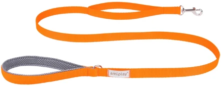 Pavadėlis Amiplay Samba, oranžinis, M, 1.5m x 2cm kaina