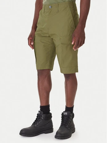 G-Star Raw Medžiaginiai šortai Core D26220-C973 Pilka Regular Fit