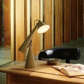 Tom Dixon LED stalo lempa Pose Task Light, aukso spalvos, 41 cm