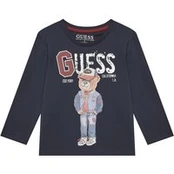 Guess Palaidinė N5YI23 K8HM4 Tamsiai mėlyna Regular Fit