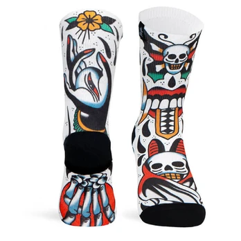 Pacific SKULL kojinės | Multicolor, S/M