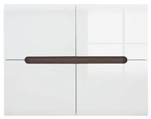 Komoda Azteca Trio SFK4D, balta, 105 x 41 cm x 84 cm kaina