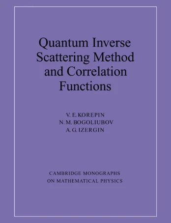 Quantum Inverse Scattering Method and Correlation Functions