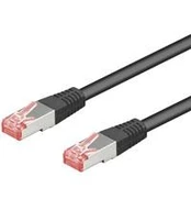 Goobay Kabelis patch cord S/FTP PiMF kat. 6 LSZH juoda 10m (68694)