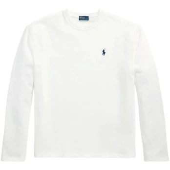 Marškinėliai ilgom. rankovėmis moterims, Balta, Hw ls tee-long sleeve-t-shirt