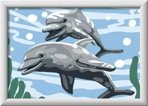 Ravensburger CreArt Veselí delfíni