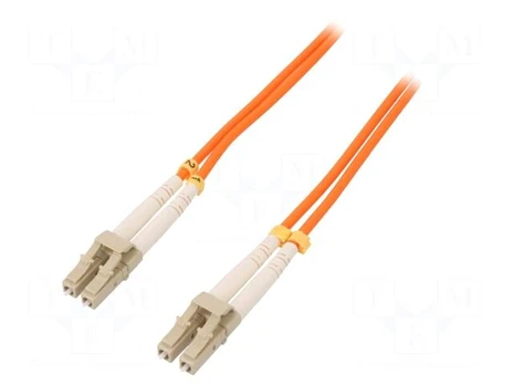 Fiber patch cord | OM2 | both sides,LC/UPC | 20m | LSZH | orange