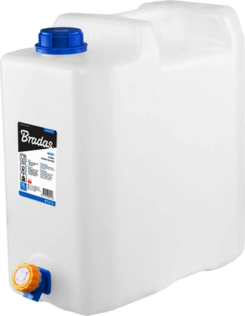 Bradas KANISTER NA WODĘ Z KRANEM 15L