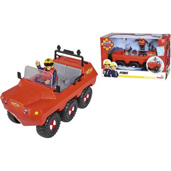 Transporto priemonė su figūrėle Simba Fireman Sam Hydrus, raudona
