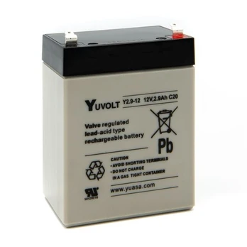 Akumuliatorius Yuasa YUVOLT 12 V 2.9 Ah
