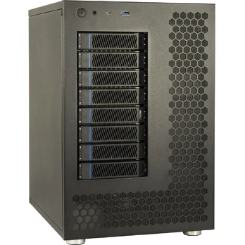 Inter-Tech Geh Mini IPC NAS-8 ITX,Micro-ATX,ATX 240x295x362