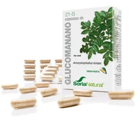 Soria 21-S Glucomanano 400 Mg 60 Cap kaina