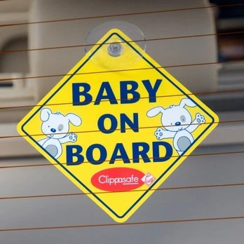 Ženklas Baby on Board Clippasafe, 1 vnt.