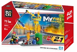 Konstruktorius BLOCKi MyFireBrigade 2viename KB0854 75vnt