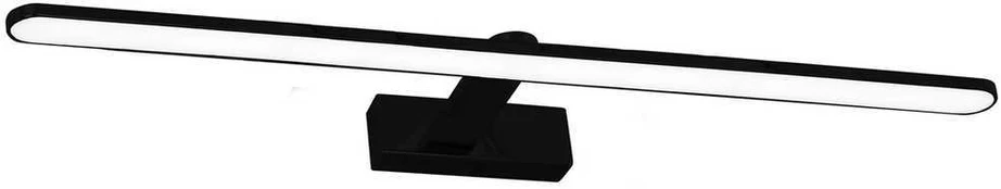 Sieninis šviestuvas Splash, juodas, 80 cm 16W LED