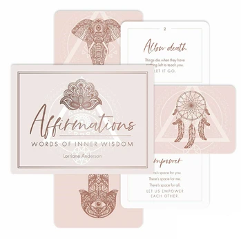 Affirmations Words Of Inner Wisdom kortos