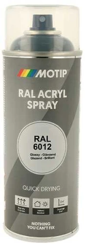 Motip Ral 6012 high gloss juodas žalias