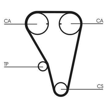 CONTI CT 803 Timing belt