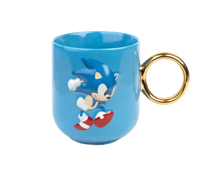 Sonic The Hedgehog 3D puodelis