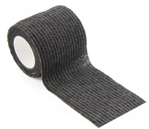Elastinis tvarstis Aupcon Elastic Bandage, 5x450 cm, juoda