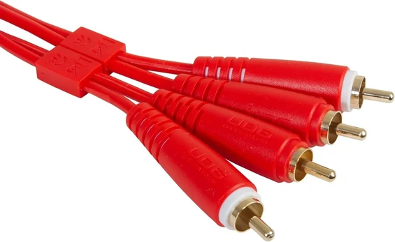 Udg Rca Kabelis 1.5m, Raudonas