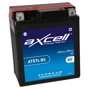 Axcell MF 6Ah 100A -/+ 12V akumuliatorius 113x70x130mm