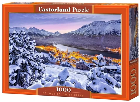 Castorland dėlionė St. Moritz, Switzerland 1000 det
