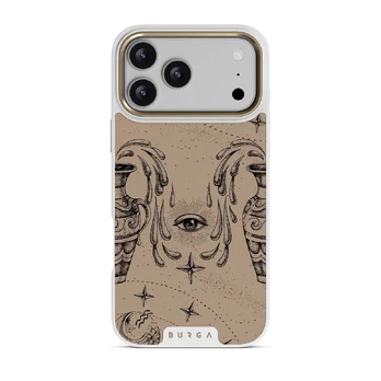 Aquarius - iPhone 17 Pro Max Case, Elite Light (MagSafe) / Gold / Beige