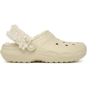 Šlepetės Crocs Classic Fleece Lined Clog Quartz 211396 Smėlio