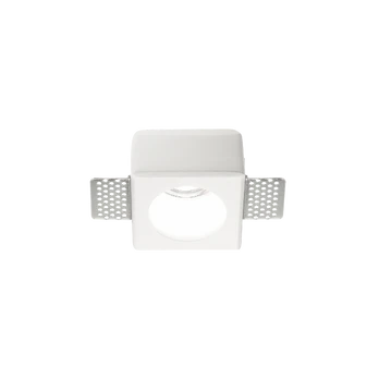 Ideal Lux Recessed lamp 1 light SAMBA ROUND, GU10, baltas