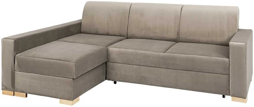 CUSTOMFORM Kampinė Sofa-Lova, STABLE, 95x232 cm, Bežinė